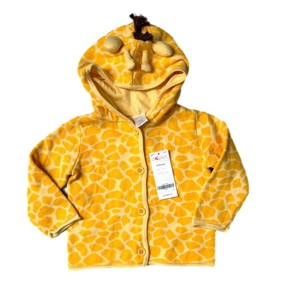 Gymboree Other - NWT Giraffe hooded cardigan 12-18 months